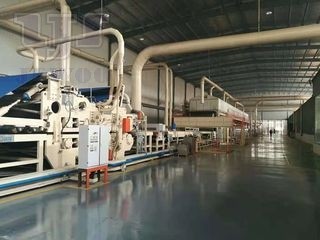 Production line of Melamine particle board