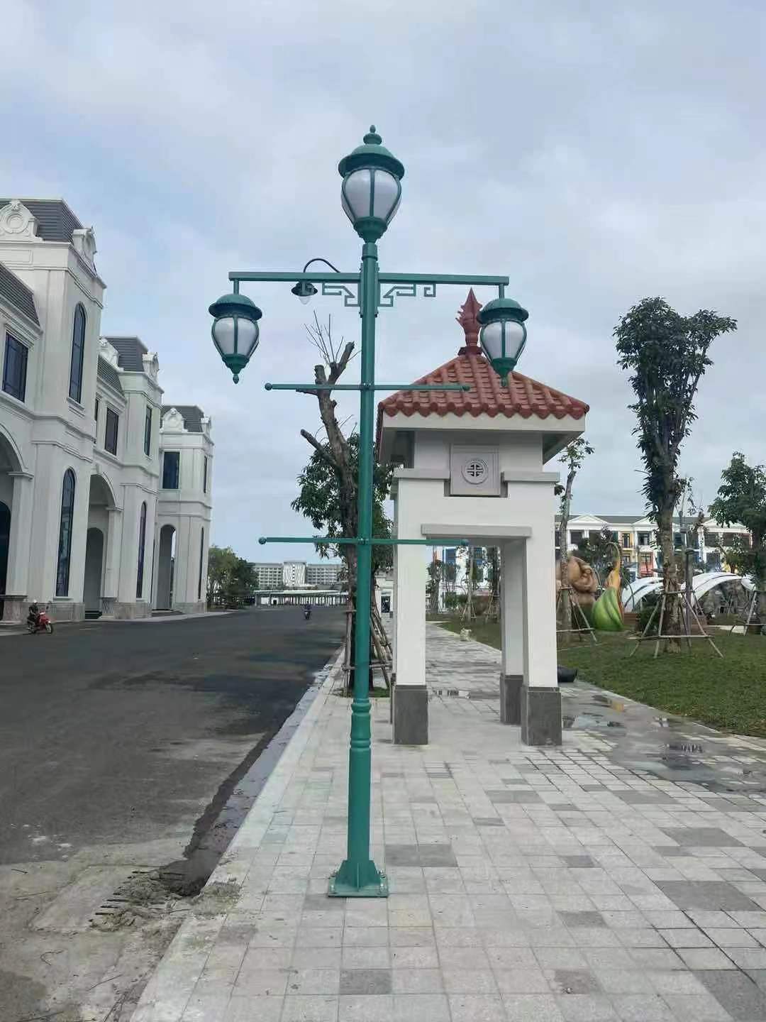 Decorative lighting in Vietnam — Baifu project site view 5