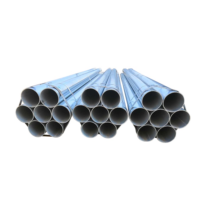 DX51D Galvanized Steel Round Pipe