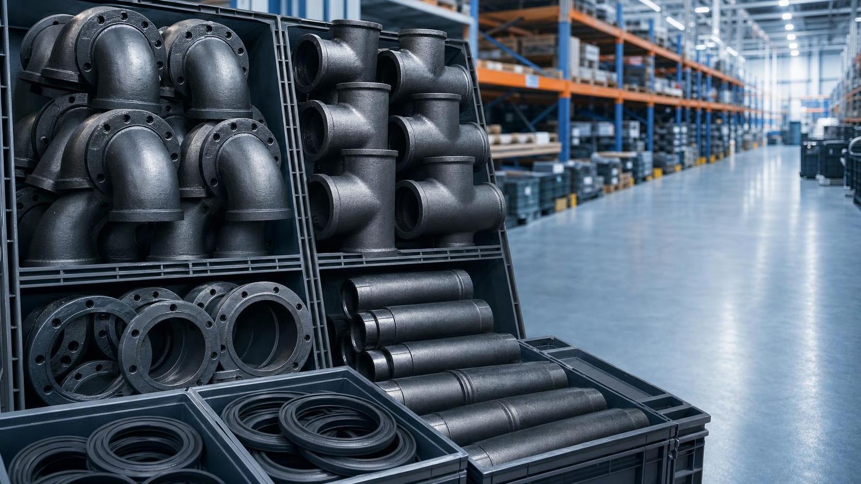 Comment réduire le risque de stocks lors de l’approvisionnement en raccords en fonte ductile