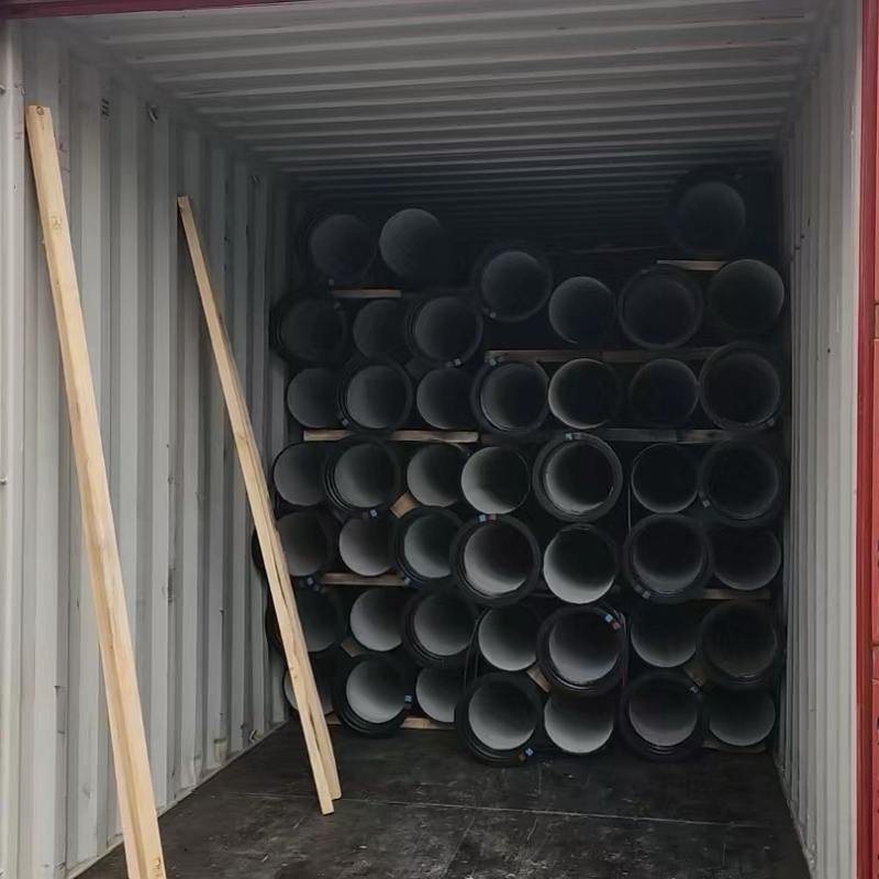 Export von Rohren aus duktilem Gusseisen ISO2531 & EN545