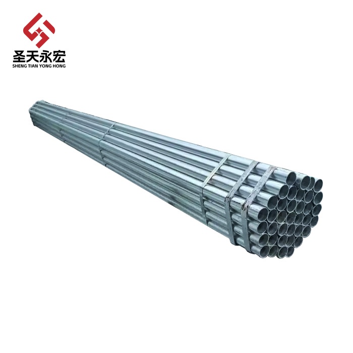 DX51D Galvanized Steel Round Pipe