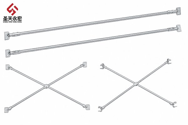Hot-Dip Galvanized Longitudinal & Cross Bracing for Greenhouse Structures