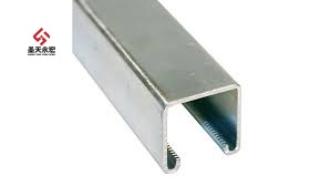 41x41mm Galvanized Steel Unistrut Channel Slotted Strut C Channel for Solar Mounting, Electrical & Industrial Support Systems