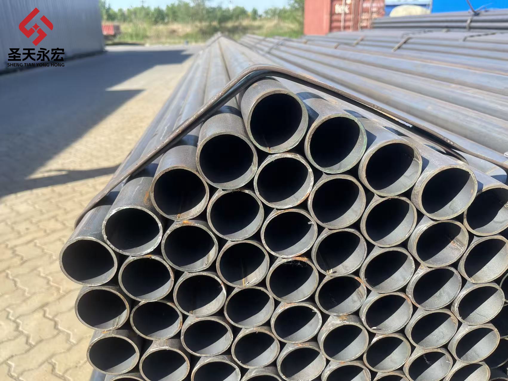 S355JR Structural ERW Steel Pipe