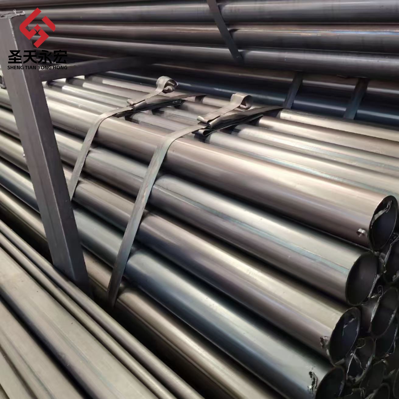 Q355 High Strength ERW Black Steel Pipe