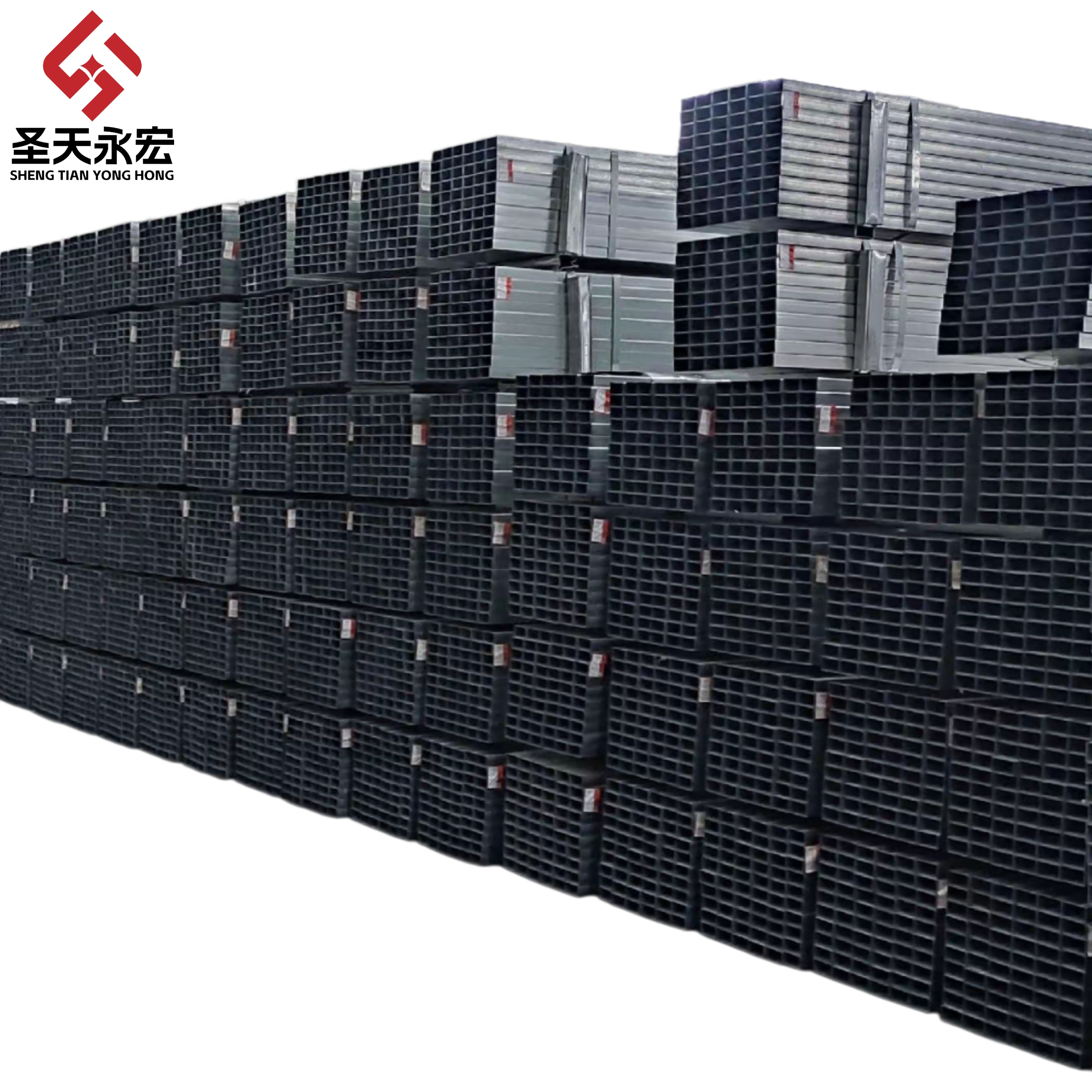 Black Rectangular Steel Tube Black Rectangular Steel Tube