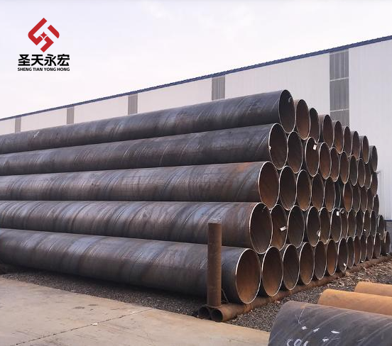 Black Spiral Welded Steel Pipe Black Spiral Welded Steel Pipe