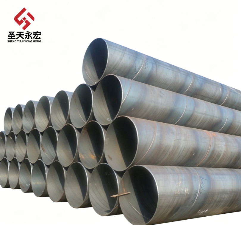 Black Spiral Welded Steel Pipe