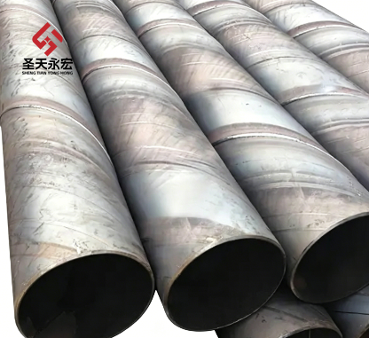 Black Spiral Welded Steel Pipe
