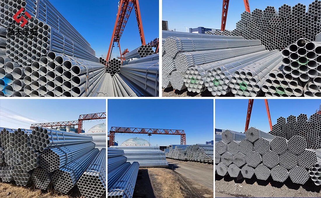Galvanized-pipe.jpg Q355 Galvanized Steel Pipe