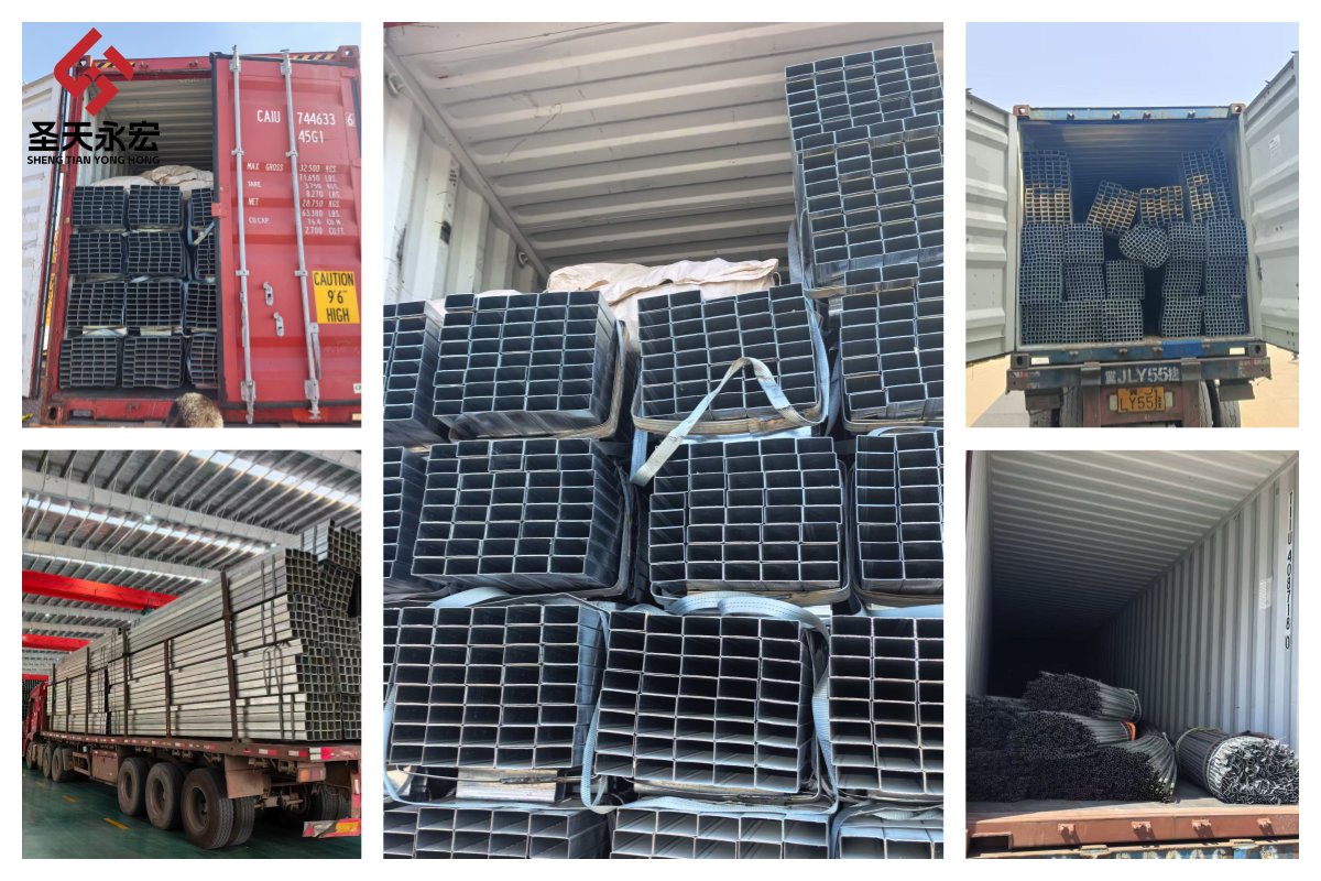 装箱图 Large Size Galvanized Steel Tube