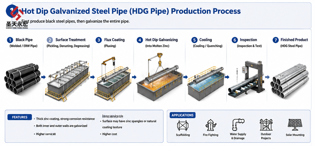 Hot Dip Galvanizing Manufacturing Process Hot Dip Galvanizing Manufacturing Process