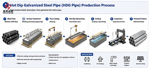 Hot Dip Galvanizing Manufacturing Process Hot Dip Galvanizing Manufacturing Process