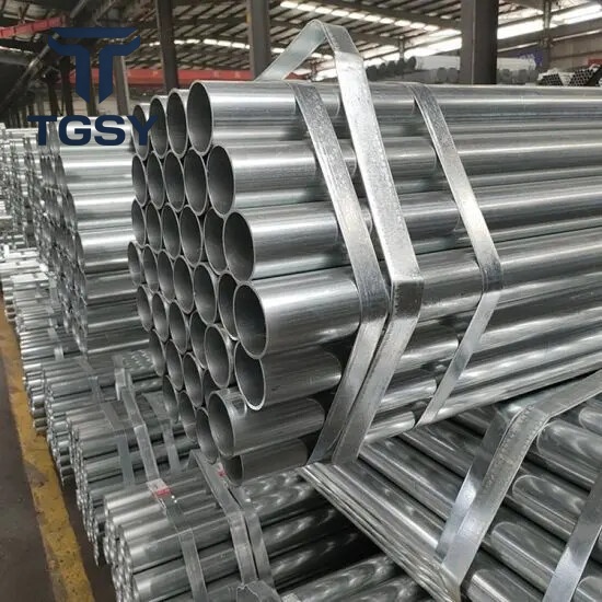 Q235 Galvanized Steel Round Pipe