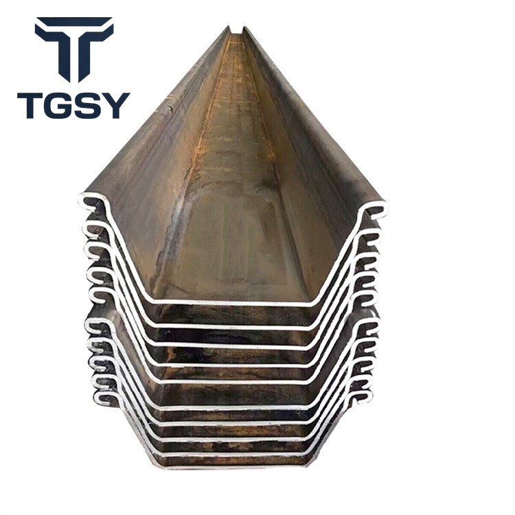 A53 Gr.A A656 Gr.50 U-Shaped Steel Sheet Pile