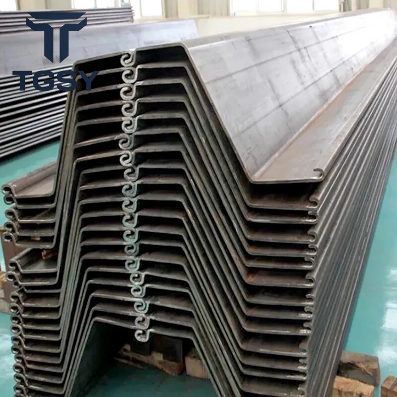 A53 Gr.A A656 Gr.50 U-Shaped Steel Sheet Pile
