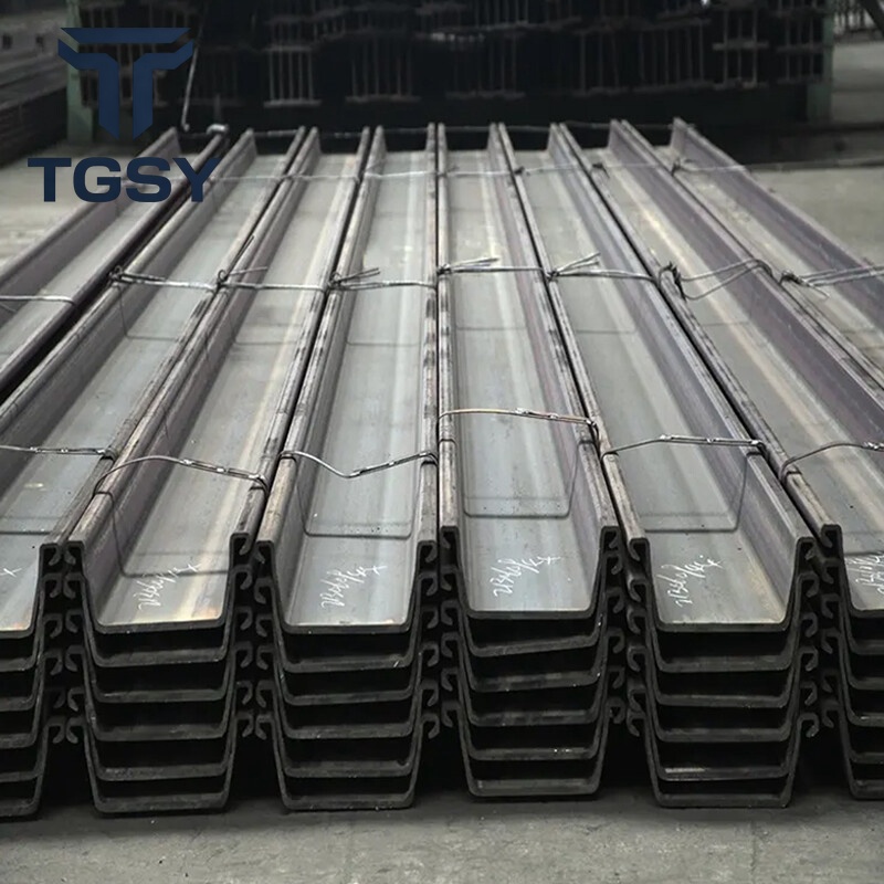 A53 Gr.A A656 Gr.50 U-Shaped Steel Sheet Pile