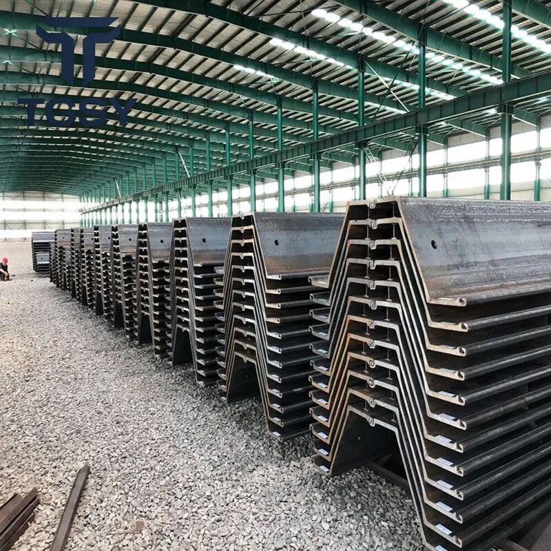 SM 400A SS490B U-Shaped Steel Sheet Pile