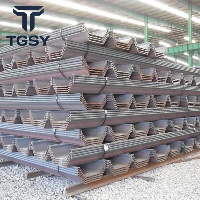 A53 Gr.A A656 Gr.50 U-Shaped Steel Sheet Pile