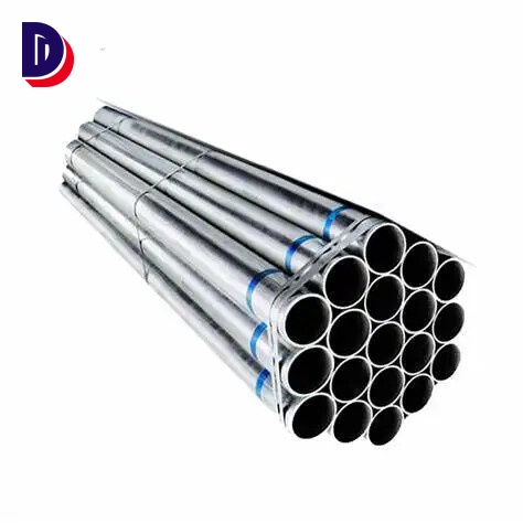 DX51D Galvanized Steel Round Pipe