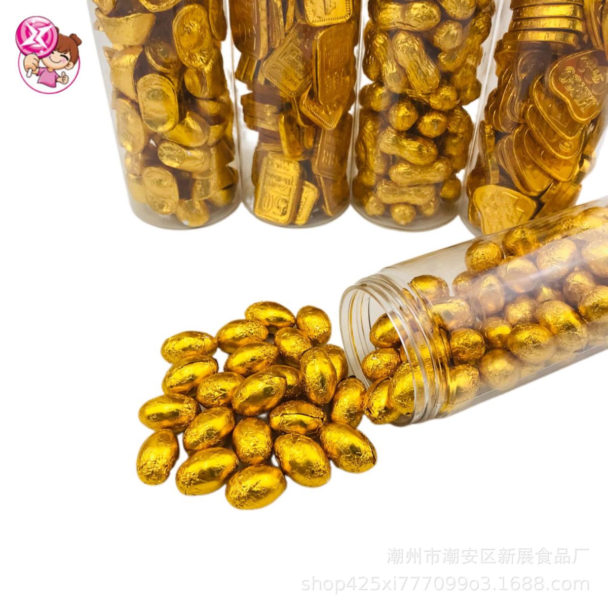 gold coin chocolate