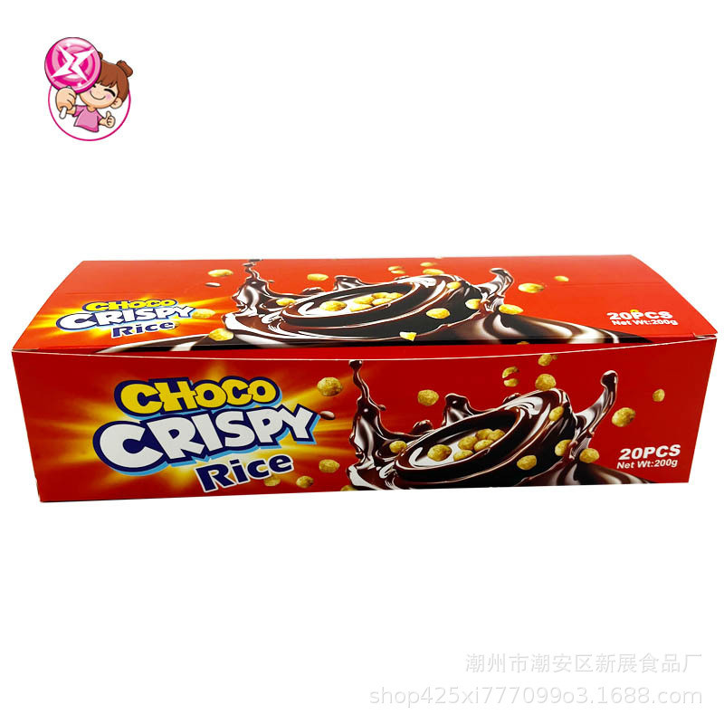 O1CN01aMRE371P7FD1pggnc_!!2208846041793-0-cib Crispy rice cookies and chocolate sauce