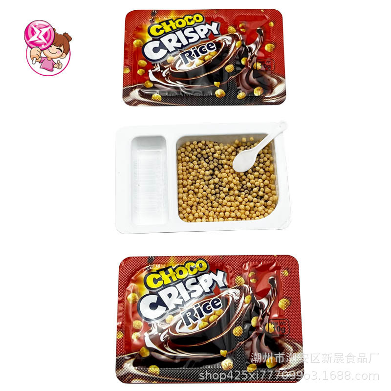 O1CN01bAN2Bo1P7FD14zqeI_!!2208846041793-0-cib Crispy rice cookies and chocolate sauce