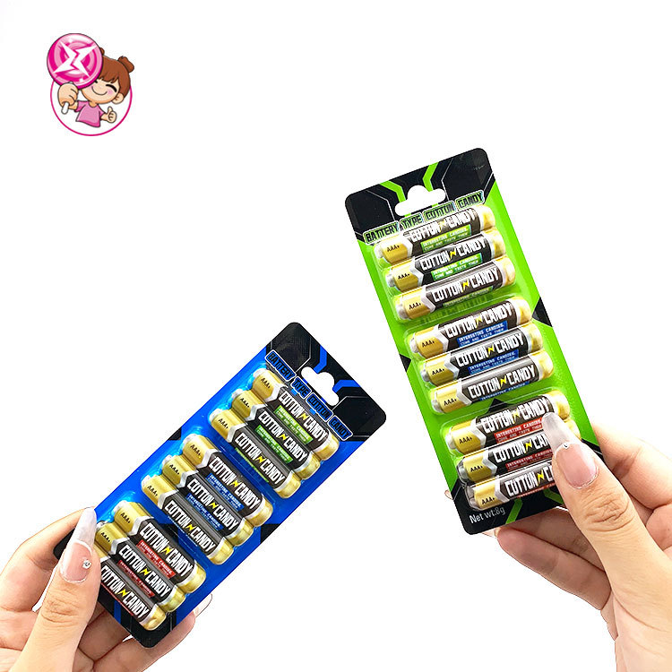 2 battery type cuttun candy