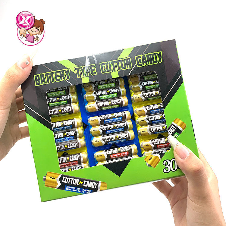 battery type cuttun candy