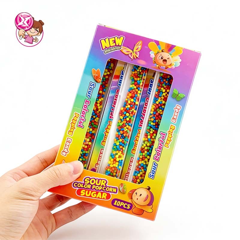SOUR COLOR POPCORN SUGAR