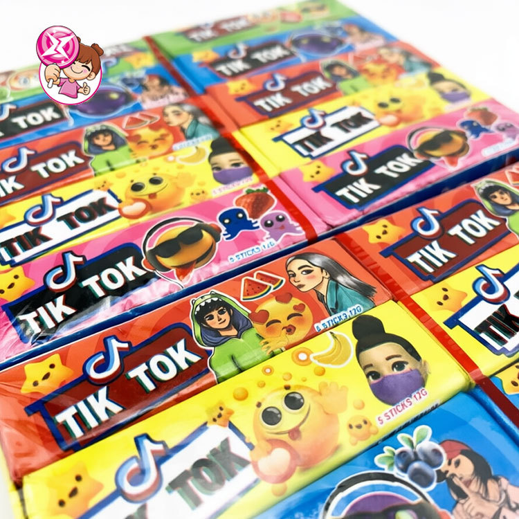 5 TikTok Tattoo Bubble Gum