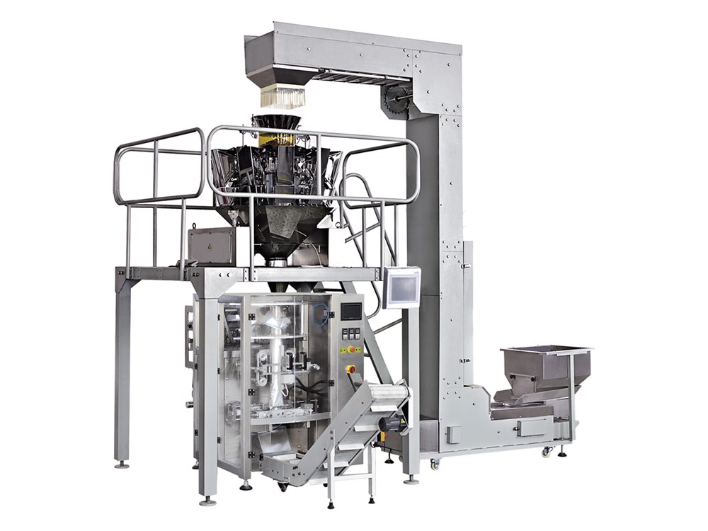 Fully Automatic Vertical Granule Packaging Machine (for roll film and Premade bags) GQ-420/520/720
