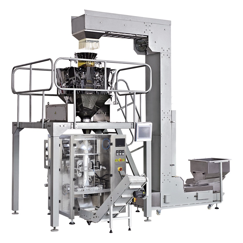 Fully Automatic Vertical Granule Packaging Machine (for roll film and Premade bags) GQ-420/520/720