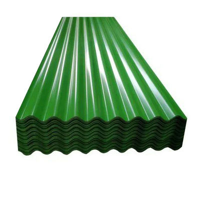 Chapa de cobertura de aço galvanizado corrugado DX51D