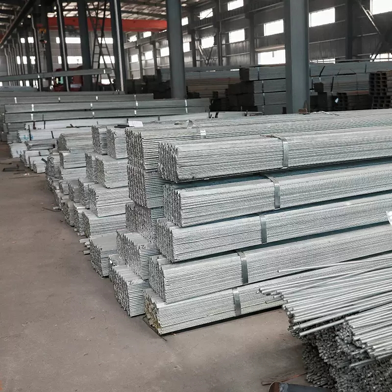 Serie S235JR-S355JR Barra angular de acero galvanizado