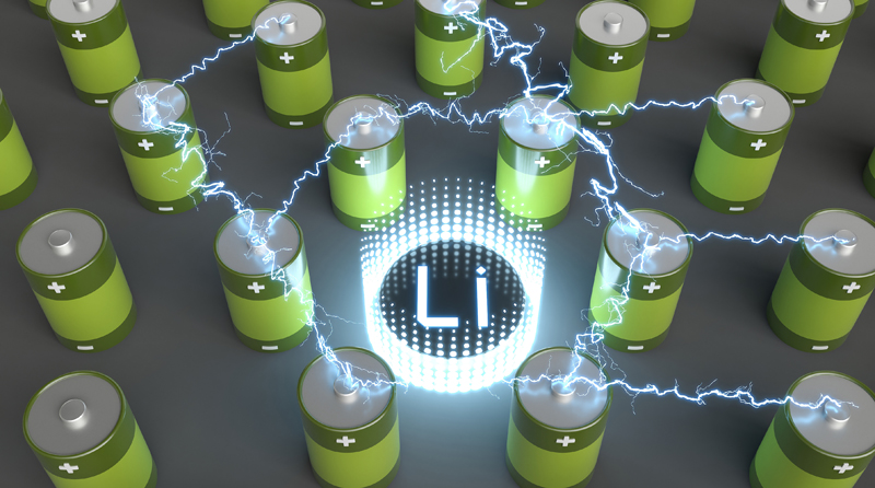 What are the advantages of using lithium battery packs in drones?