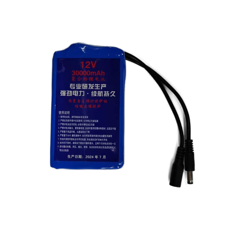 12V LED Light Fixture Battery Pack