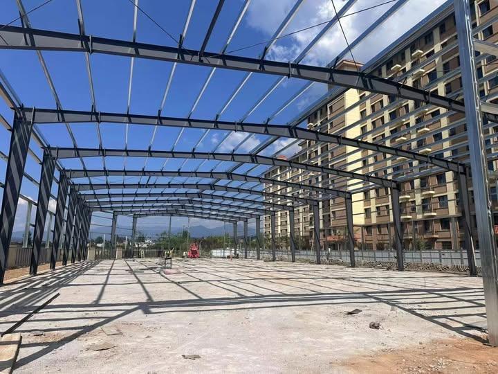 20×38m Warehouse Steel Frame Successfully Installed in Liaoning, China