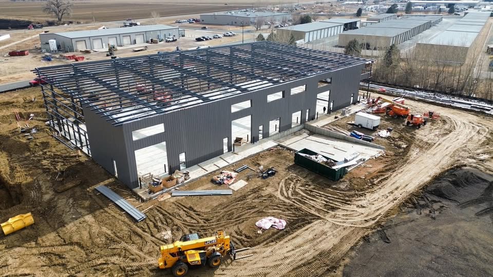2,000 sqm Warehouse Project in Nigeria Reaches Structural Completion