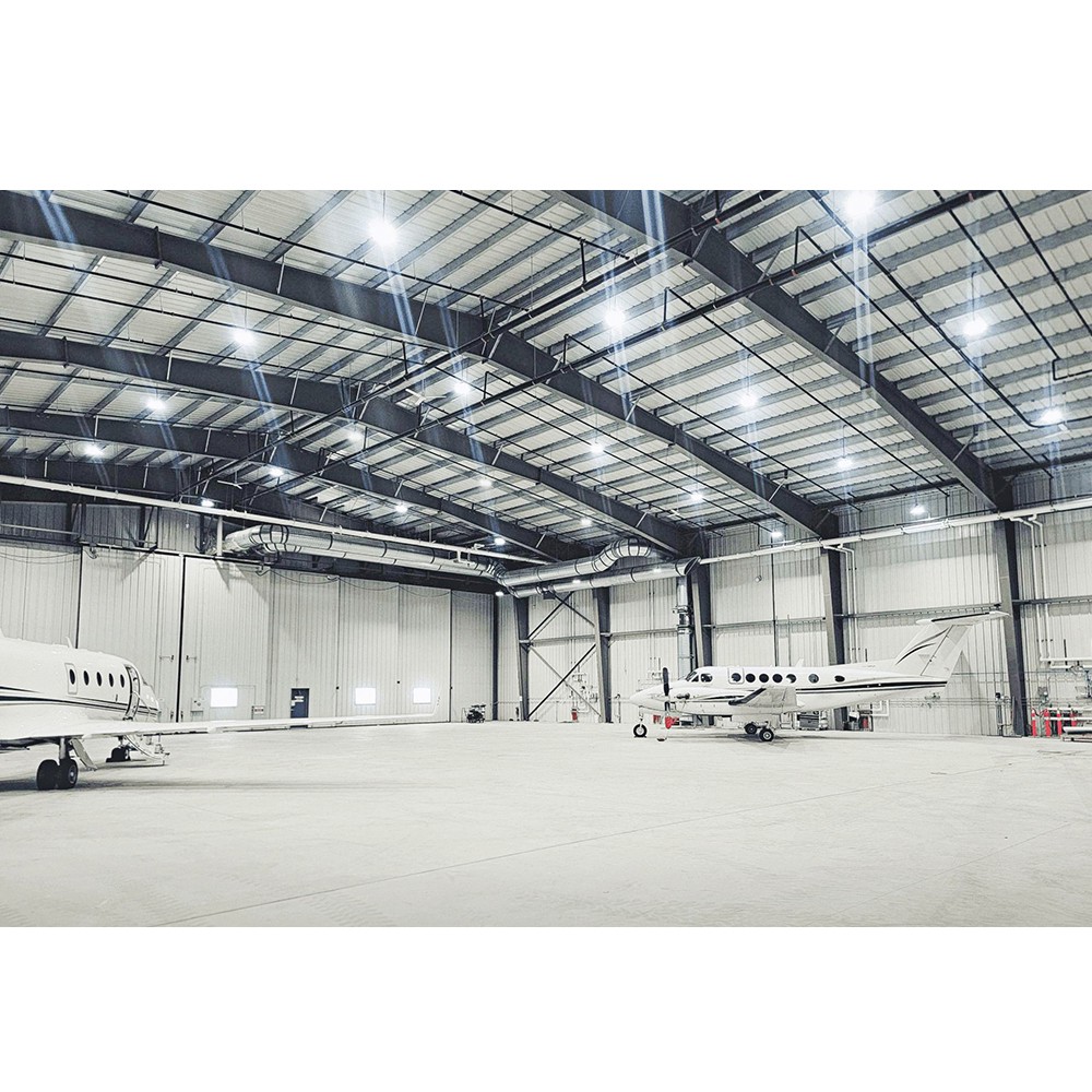 Steel structure hangar