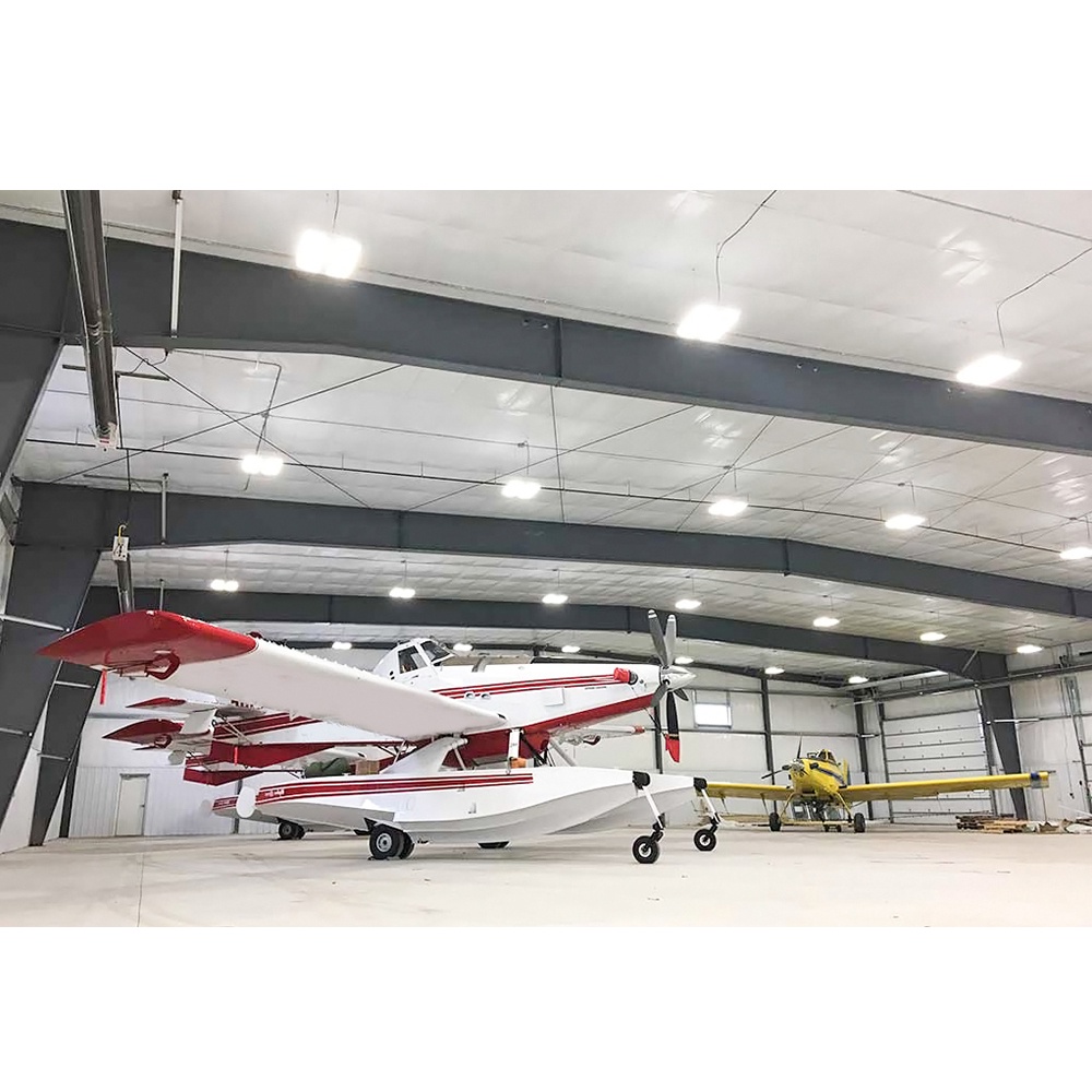 Steel structure hangar