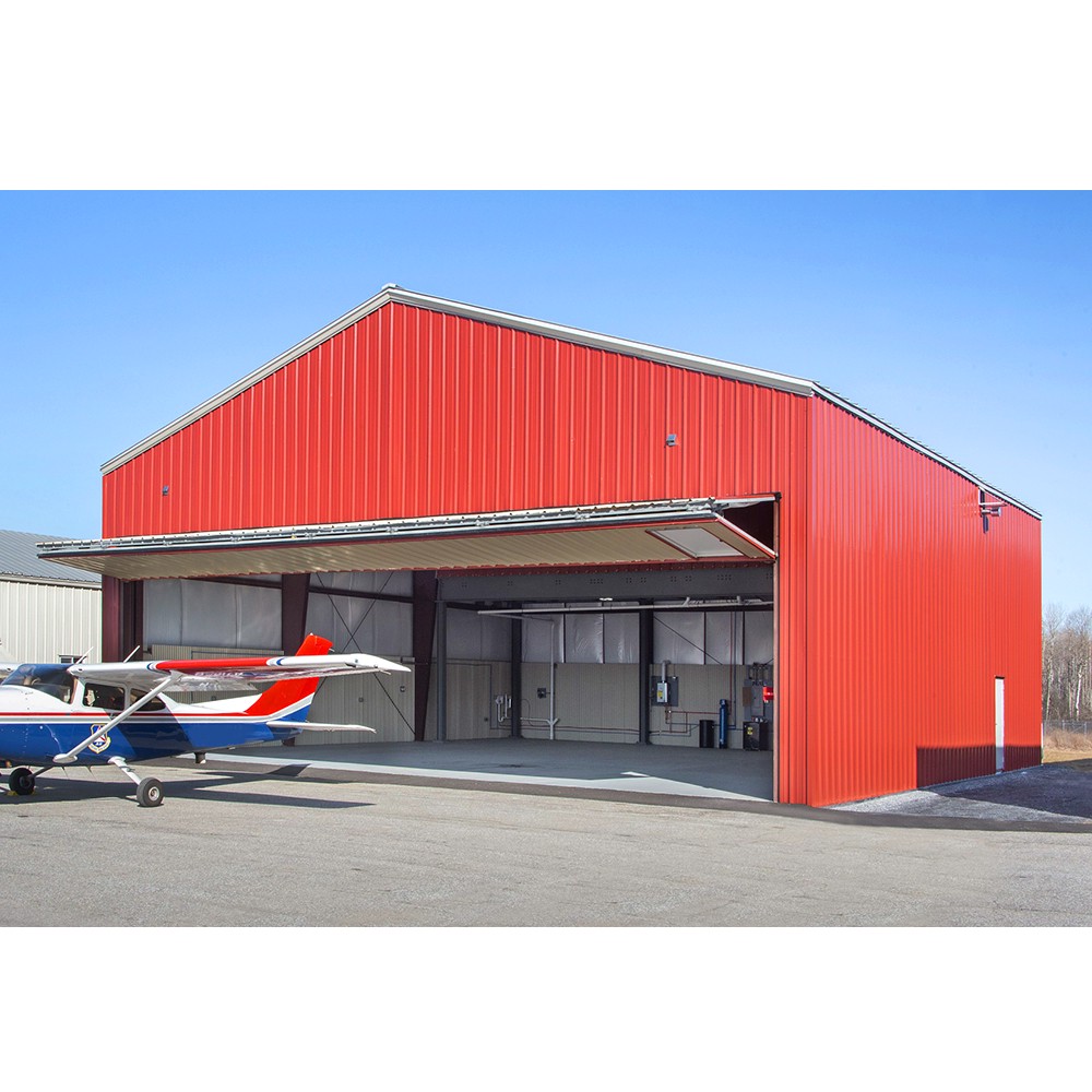 Steel structure hangar