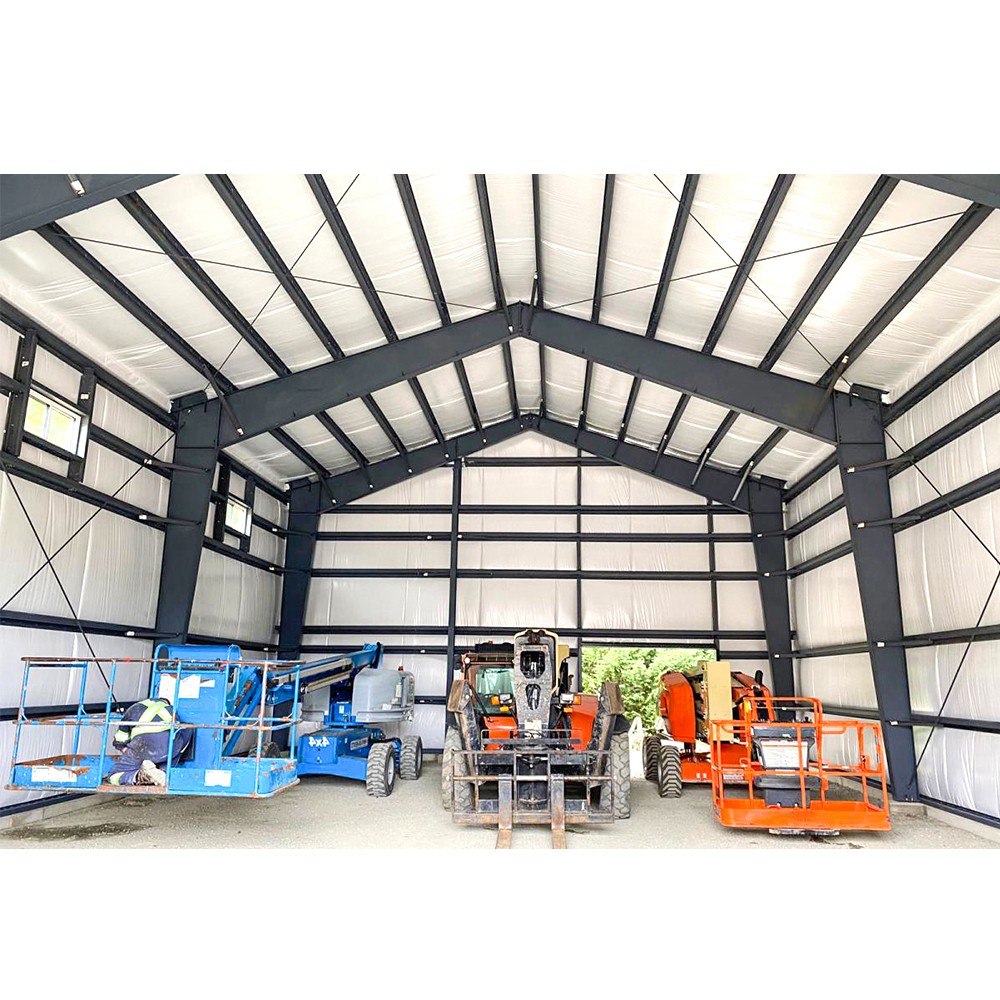 Steel structure garage