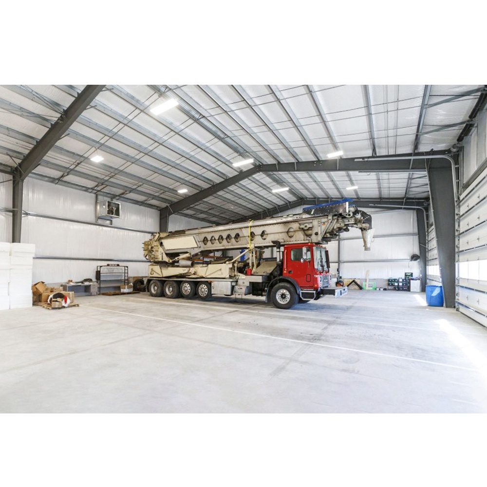 Steel structure garage
