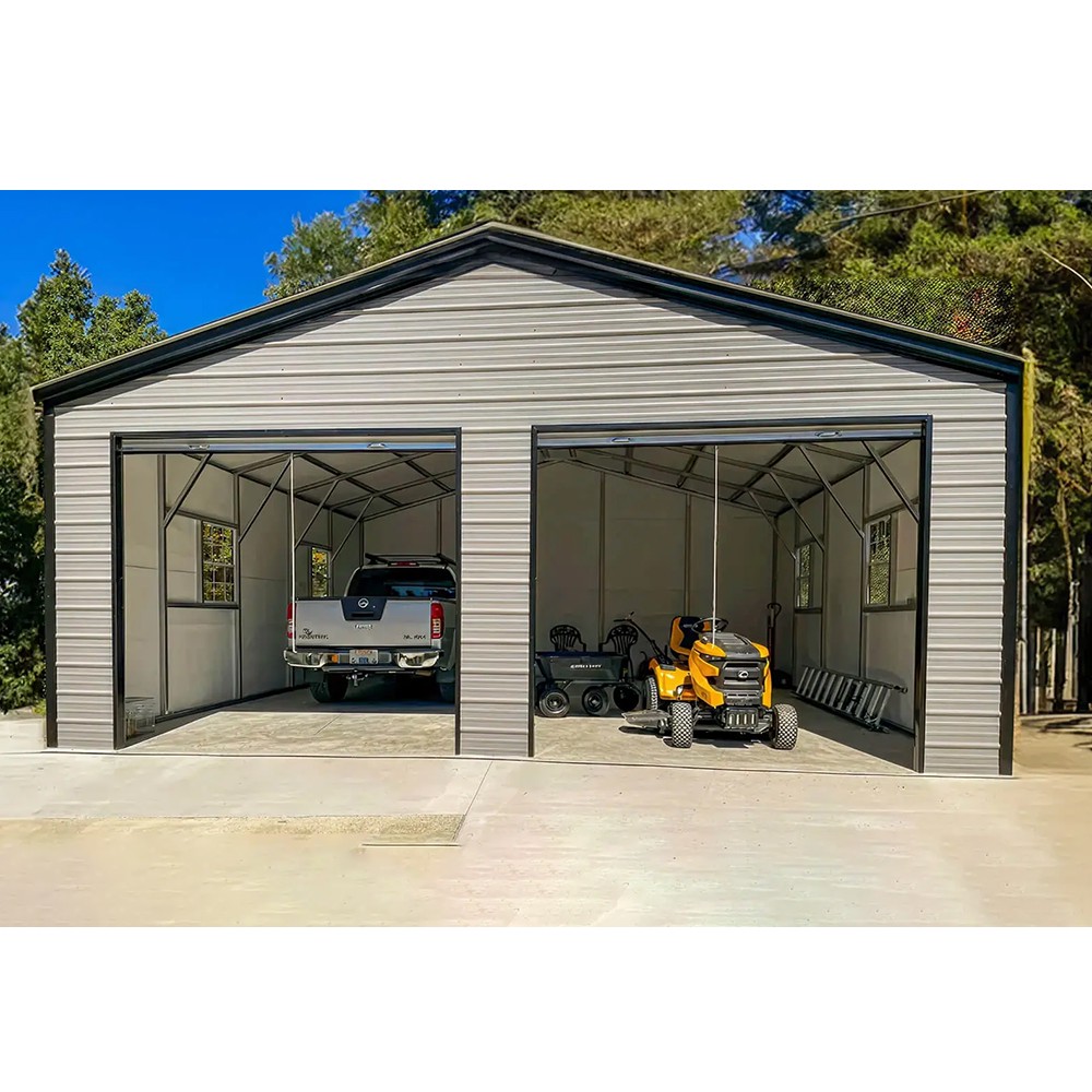 Steel structure garage