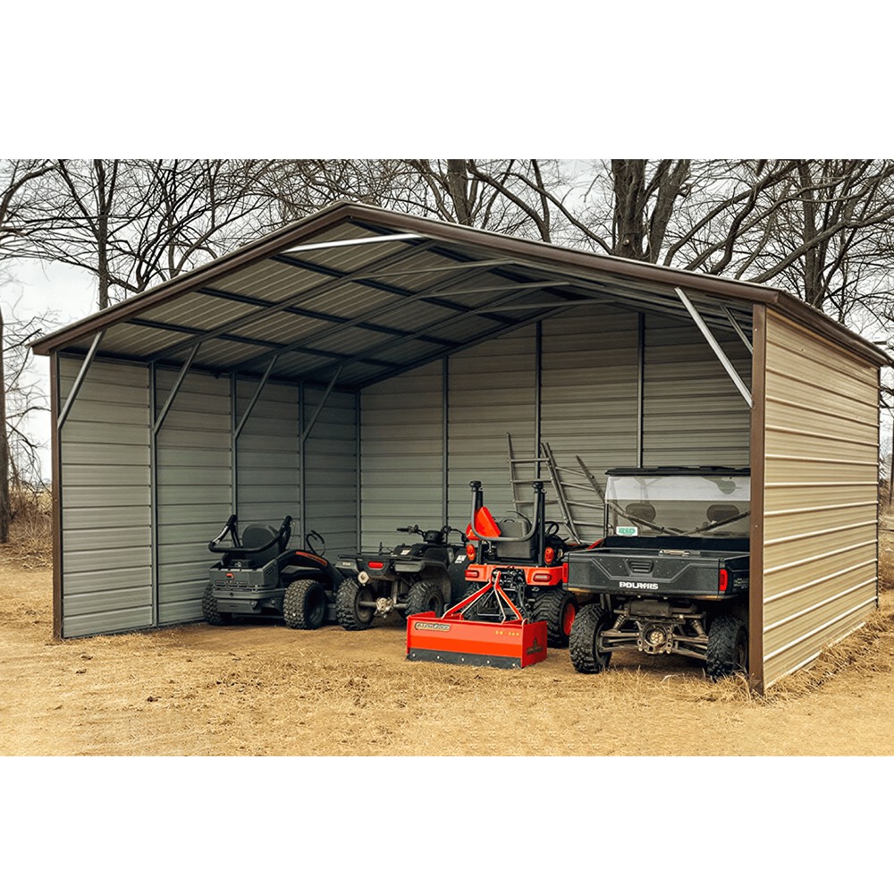 Steel structure garage