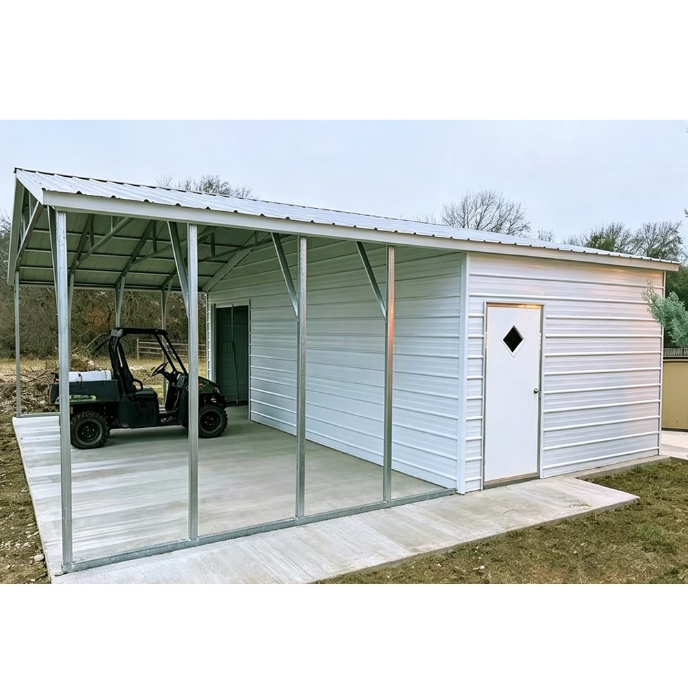 Steel structure garage