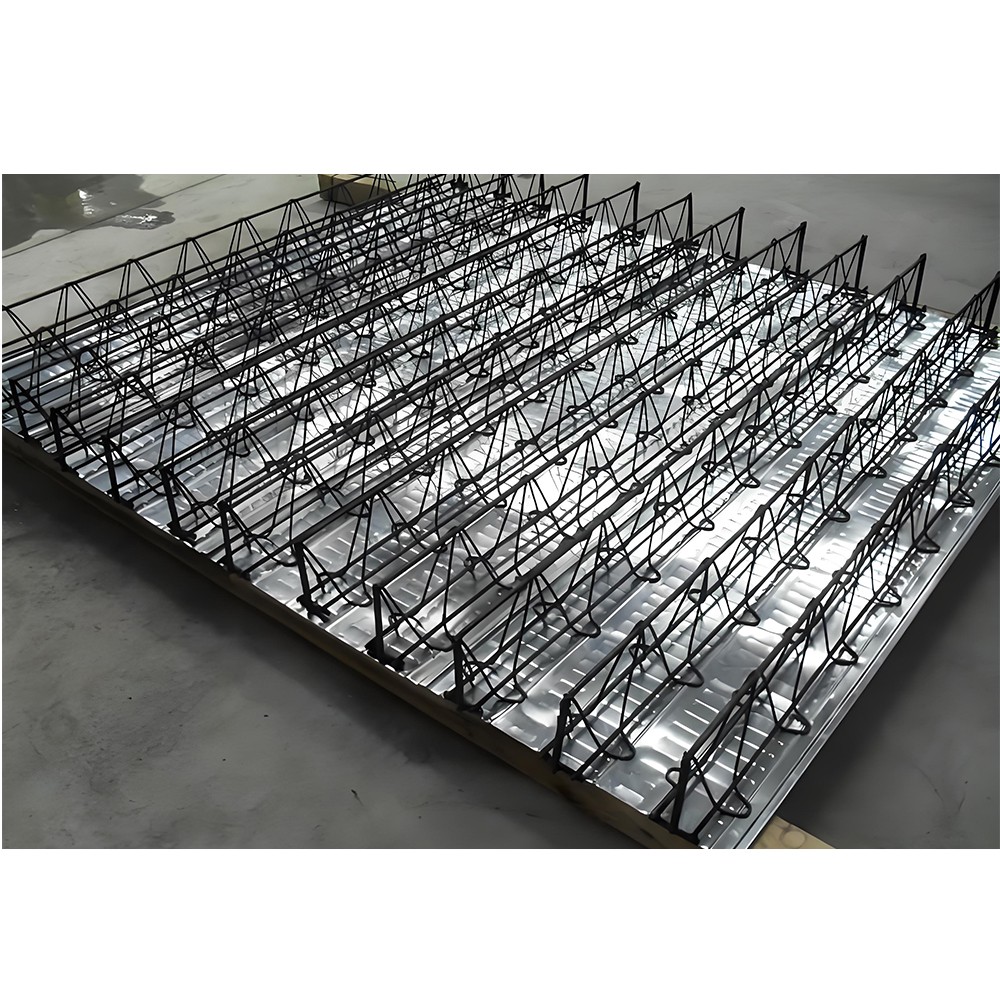 Light Galvanized Steel Bar Truss Floor Deck for Steel Fabricated House with Welding Cutting & Bending Services