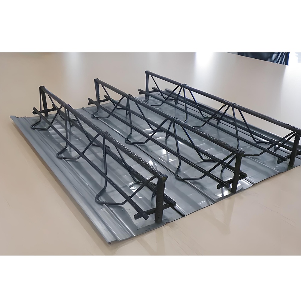 Light Galvanized Steel Bar Truss Floor Deck for Steel Fabricated House with Welding Cutting & Bending Services